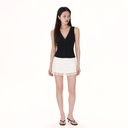 Lace-Trim Vest