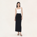 The Belted Long Skirt