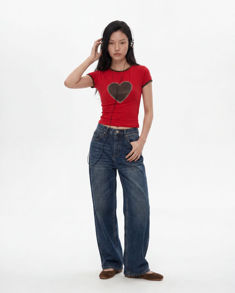 Graphic Ringer Tee