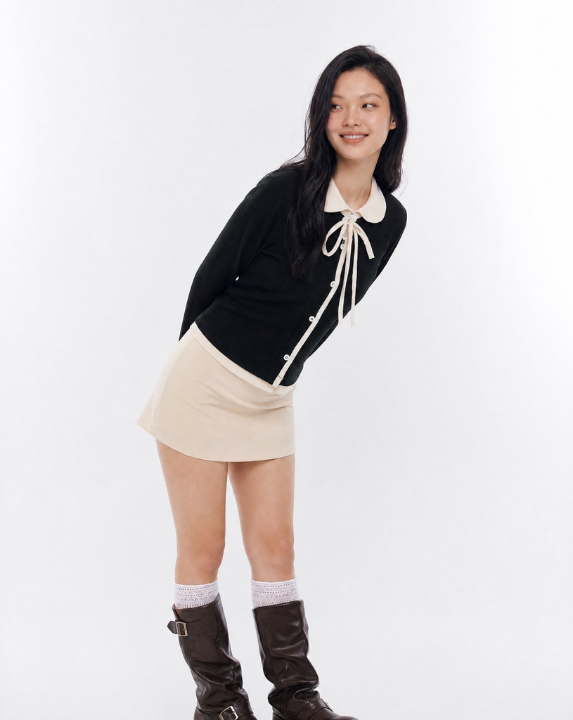 Ribbon Tie Cardigan