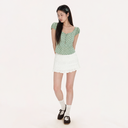 Curved Neck Top