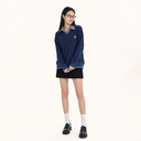Layered Collar Sweatshirt