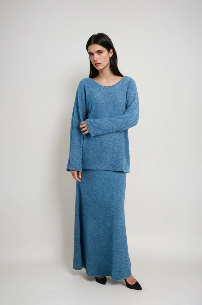 Moon Lake Top (Blue, XS)