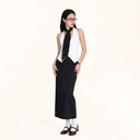 Backless Vest Top - Scarf